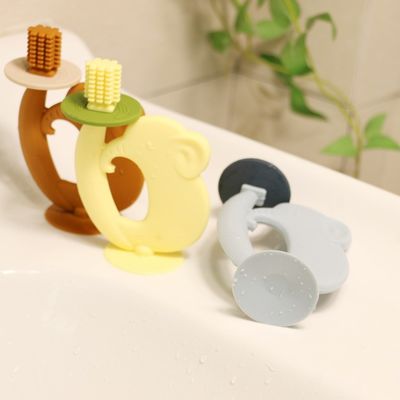 BPA Free Teether Silicone Soft Texture Easy To Hold Helps With Teething Pain Relief Best Baby Teething Toys