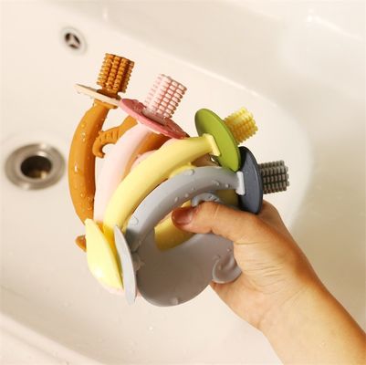BPA Free Teether Silicone Soft Texture Easy To Hold Helps With Teething Pain Relief Best Baby Teething Toys