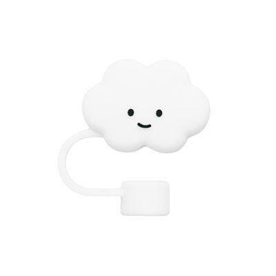 Wholesale FULL Silicone Non Toxic PVC Free BPA Free Silicone Straw Topper Cloud Covers Perfect For 6-12mm Straw
