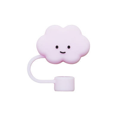 Wholesale FULL Silicone Non Toxic PVC Free BPA Free Silicone Straw Topper Cloud Covers Perfect For 6-12mm Straw