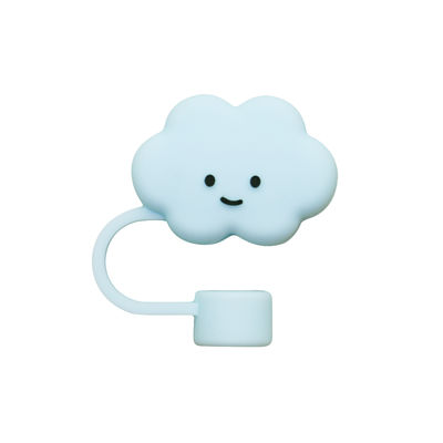 Wholesale FULL Silicone Non Toxic PVC Free BPA Free Silicone Straw Topper Cloud Covers Perfect For 6-12mm Straw