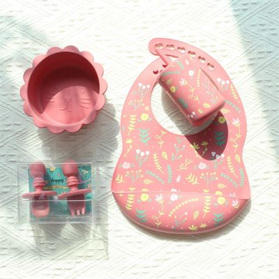 Silicone Baby Bib Waterproof And Stain - Resistant For Mess - Free Mealtime