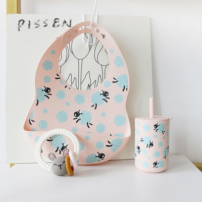 Silicone Baby Bib Waterproof And Stain - Resistant For Mess - Free Mealtime