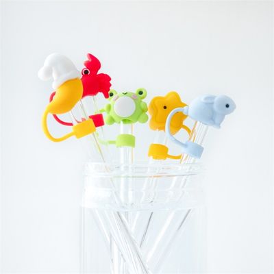 Full Silicone Straw Cover In 3D Design For Stanley Cup Tumblers 6-12mm Straw / Sippy