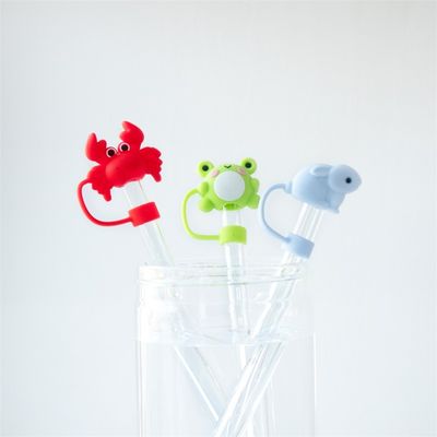 Full Silicone Straw Cover In 3D Design For Stanley Cup Tumblers 6-12mm Straw / Sippy