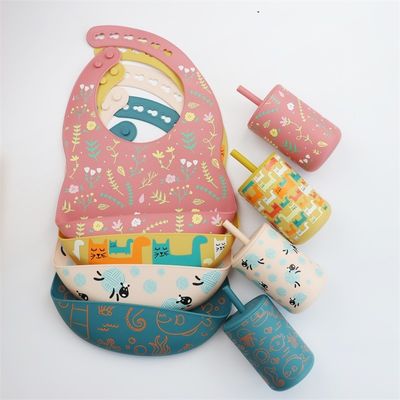 Temperature Resistant Silicone Baby Cup Customizable Printing Logo Kids Drinking Silicone Cup