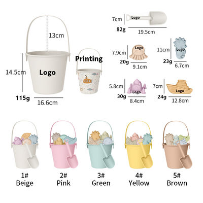 Educational Silicone bucket Toys