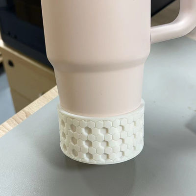 Custom 3D Silicone cup Bumper Boot Bottle Sleeve for 20 30 40 oz Tumbler with Handle  cup silicone cover bottles bottom cover