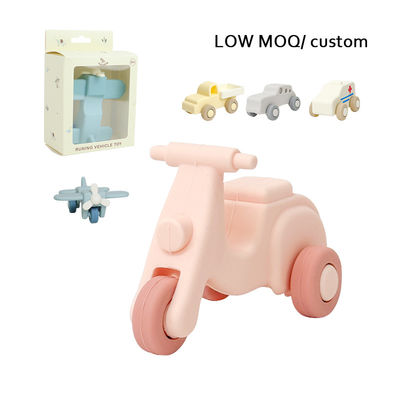 Food Grade Silicone Baby Teething Toy for Molars Infant Toys for Babies 3+ Food Grade Silicone Car Tractor Silicone Kid Toys
