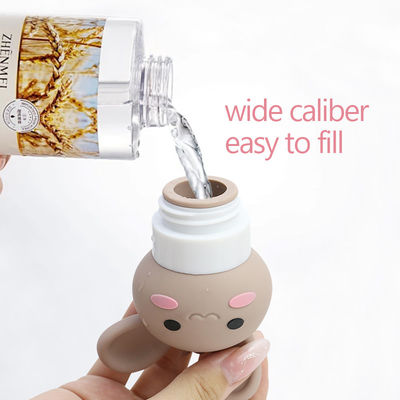 Wholesale 90ML Portable Leak Proof Squeezable Cosmetic Container Travel Kit Silicone Shampoo Travel Bottle Set For Toiletries