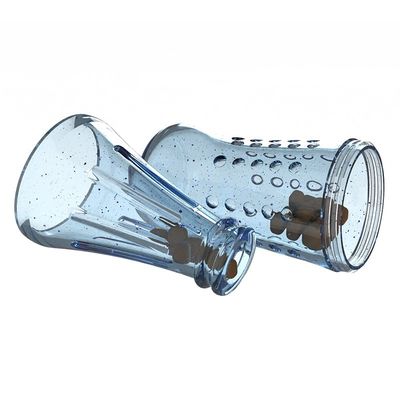 Custom high quality bpa free food grade silicone pet dog training bottle toys slow feeder snack lick silicone food bottle toy