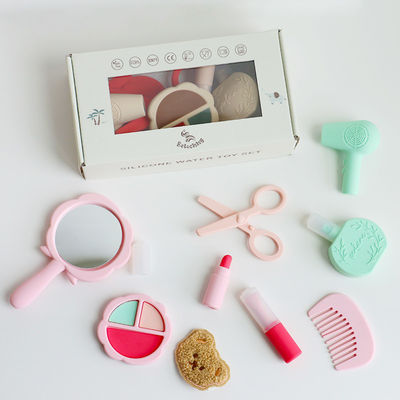 2024 new arrivals silicone make up toys  BPA free silicone kids girls tool toys set kit with