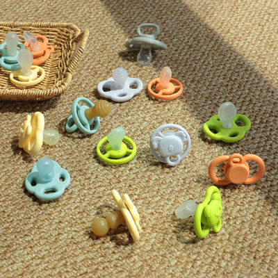 Custom Cute cartoon shape Silicone Pacifier  BPA free baby Teething and Soothing kid soft  Pacifier