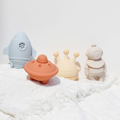 PAISEN Bpa Free Silicon Soft Toys Toddler Kids Water Spray Bathing Toy Shower Silicone Baby Bath Toys Set For Children Toddlers