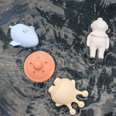 PAISEN Bpa Free Silicon Soft Toys Toddler Kids Water Spray Bathing Toy Shower Silicone Baby Bath Toys Set For Children Toddlers