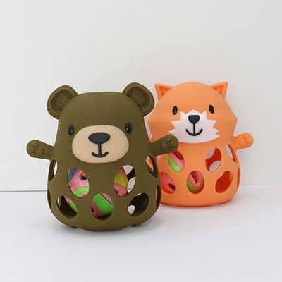 PAISEN Bear Teething Glove Unisex Custom BPA-Free Newborn Gifts Cute Animal Shaped Silicone Teething Toys Soft Baby Teethers