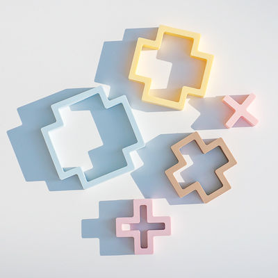 NEW soft 100% silicone multi-functional baby toys addition subtraction multiplication and division symbols silicone puzzle sets