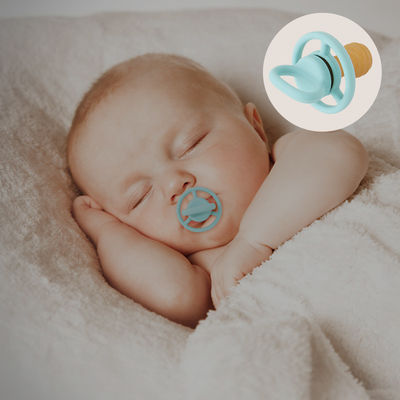 Hot Sell  Baby Use Silicone Bibs Pacifier Silicone Pacifier Baby Use Bpa Free Brustwarze Baby Silicone Shape Pacifier