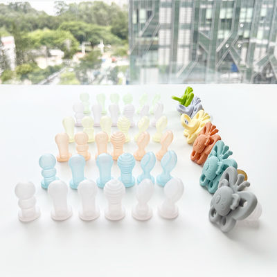 Hot Sell  Baby Use Silicone Bibs Pacifier Silicone Pacifier Baby Use Bpa Free Brustwarze Baby Silicone Shape Pacifier