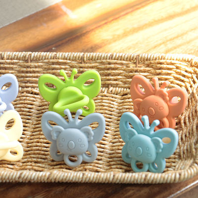 Hot Sell  Baby Use Silicone Bibs Pacifier Silicone Pacifier Baby Use Bpa Free Brustwarze Baby Silicone Shape Pacifier
