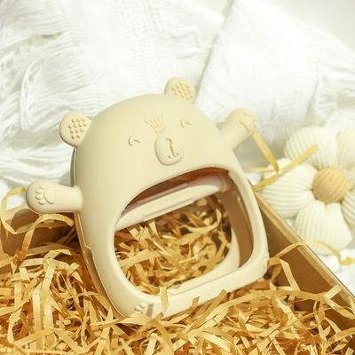 PAISEN Custom Soft Teether Toy Teething Gloves New Born Bpa Free Baby Silicone Teething Mitten for Babies