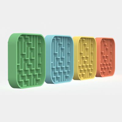 Wholesale Custom Food Grade Silicone Bowl Dog Pet Slow Feeder Bowl Christmas Theme Pet Food Bowl Pet Lick Mat