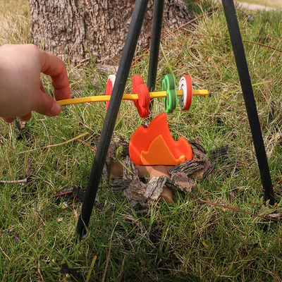 BBQ Barbecue Kitchen Toy Set with Pretend Smoke Kitchen Accessories Play Food Toy for Pretend Play Cooking for Kids