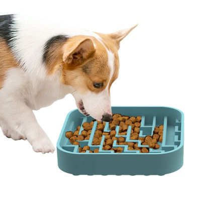 Manufacturer Custom Pet Silicone Lick Mat Pet Dog Cat Slow Feeder Dowl Mat Dog Food Collapsible Bowl Slow Feeder Dowl