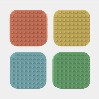 Manufacturer Custom Pet Silicone Lick Mat Pet Dog Cat Slow Feeder Dowl Mat Dog Food Collapsible Bowl Slow Feeder Dowl
