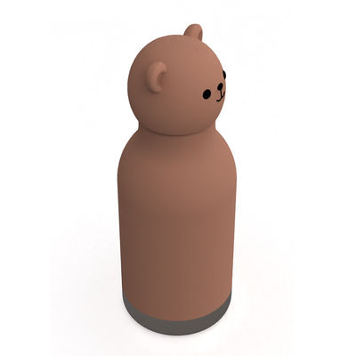 Bear Design Original Custom Food Grade Silicone 304 Stainless Steel Kids Back to School Birthday Water Kid Cups Training Cup