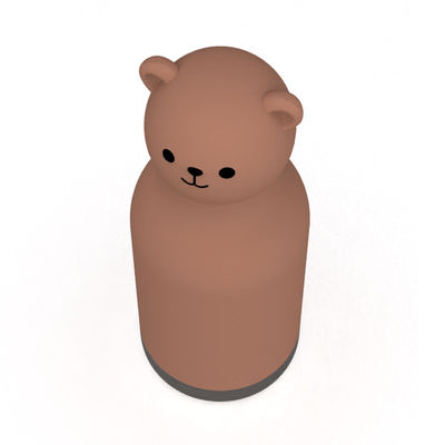 Bear Design Original Custom Food Grade Silicone 304 Stainless Steel Kids Back to School Birthday Water Kid Cups Training Cup