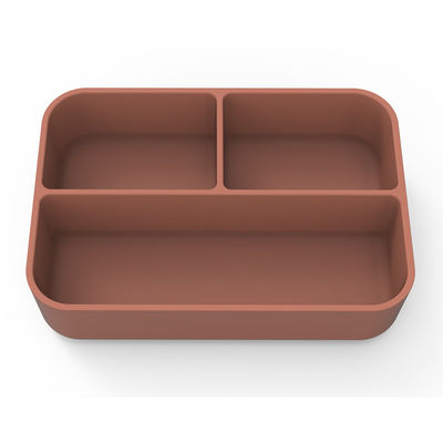 Food Grade Silicone Salad Lunch Container Reusable BPA-Free Microwave Safe Anti-Slip Function 0-1L Capacity