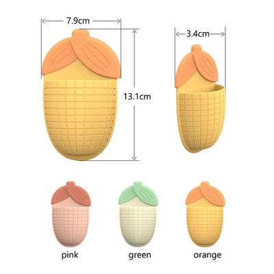 Cute Corn Shape Suction Cup Toothpaste Holder – Multifunctional Bathroom Organizer