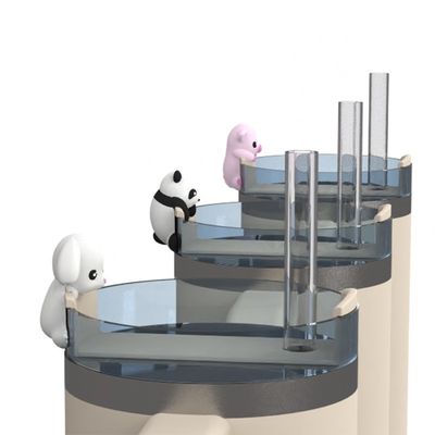 Cute Animal Silicone Straw Covers & Bottle Accessories – 4pcs Tumbler Decoration Set