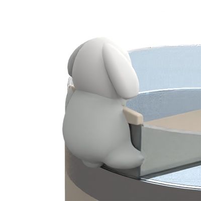 Cute Animal Silicone Straw Covers & Bottle Accessories – 4pcs Tumbler Decoration Set